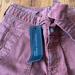 Veronica Beard Logan Straight Leg with Tie